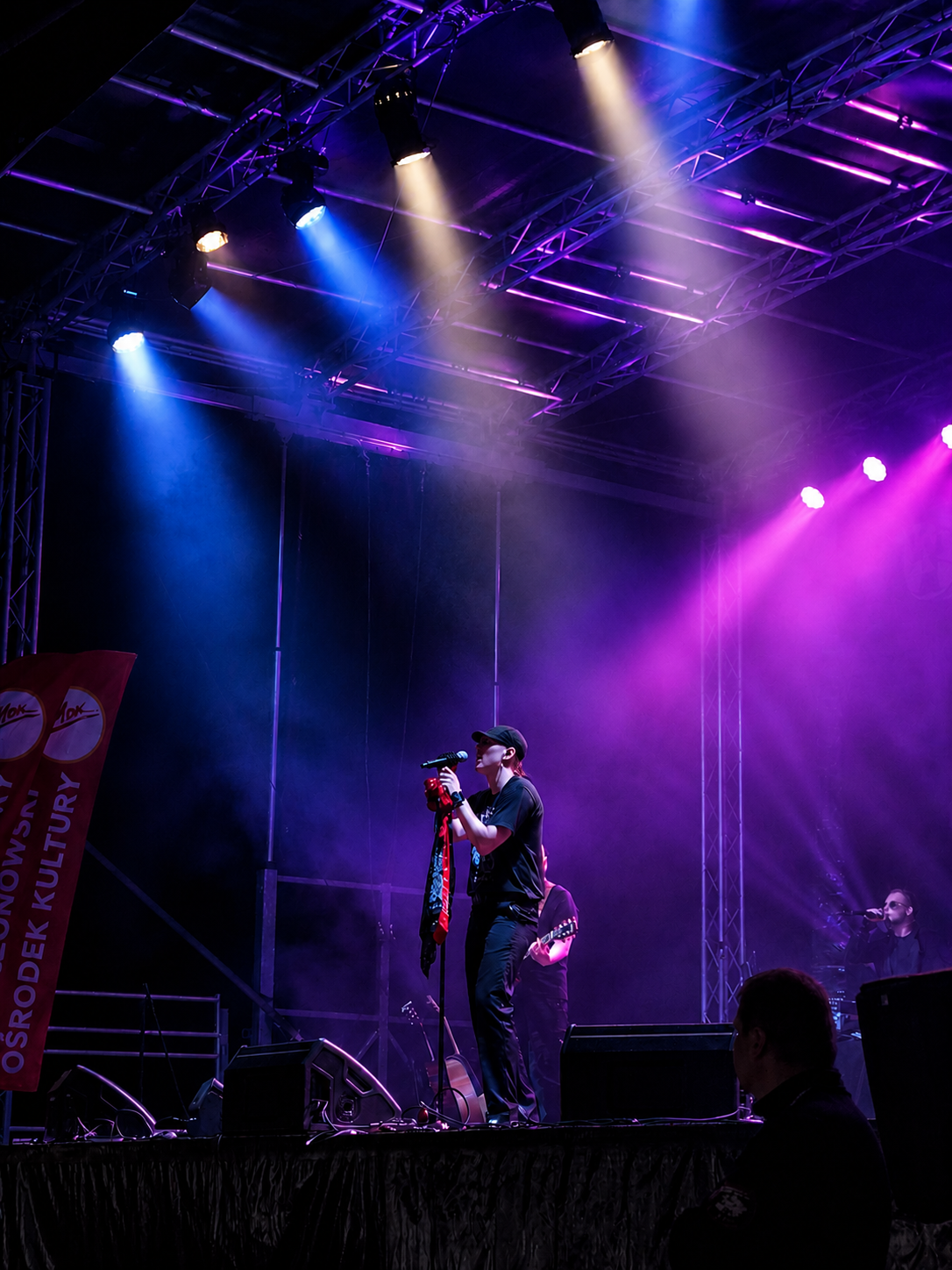 Koncert i światło sceniczne